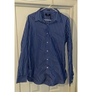 J. Crew Haberdashery Button Up Dress Shirt Mens Size XL